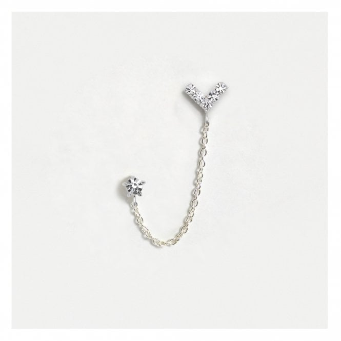 kingsley ryan V Dazzle Earring