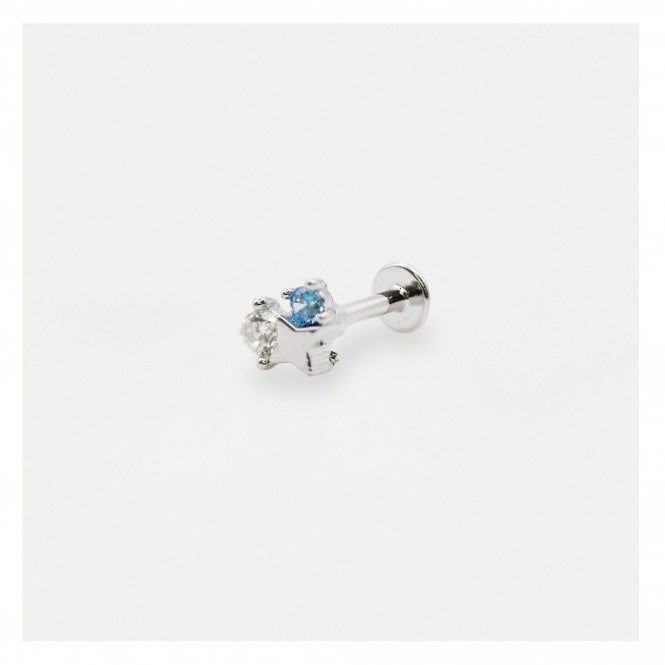 kingsley ryan Steel Starry Night Labret - Internally threaded