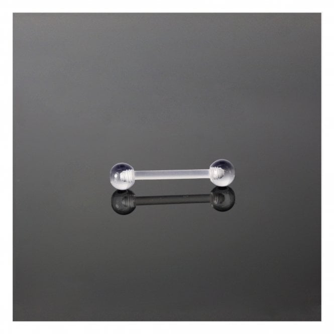 kingsley ryan Straight Barbell Piercing Retainer - 1.6mm
