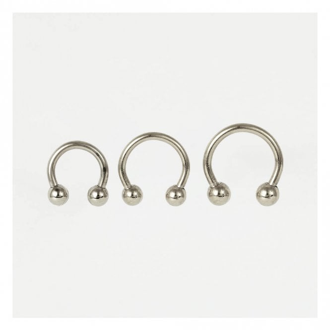 kingsley ryan Titanium Horseshoe / Circular Barbell (CBB) 1.2mm