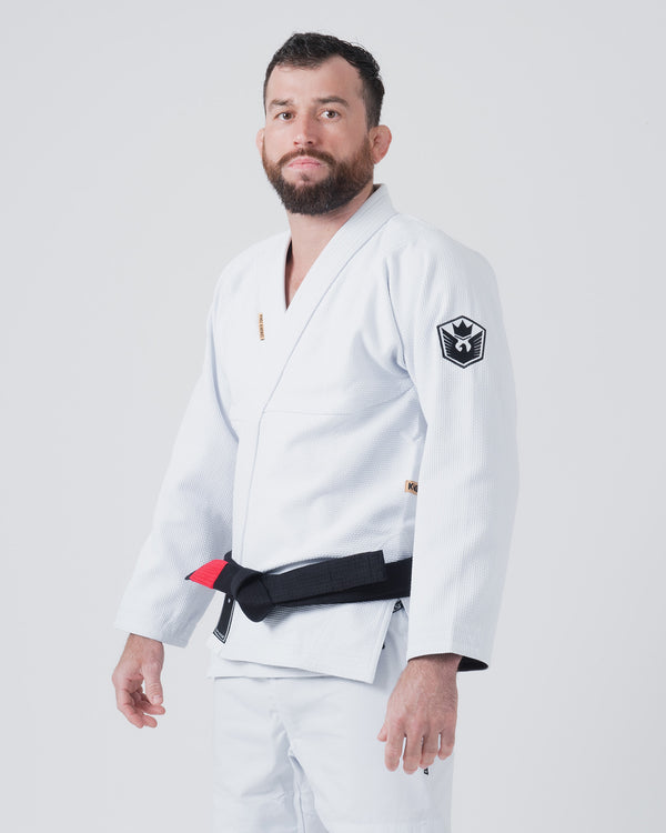 Kingz Balistico 4.0 Brazilian Jiu Jitsu Gi - White (2023 Version)