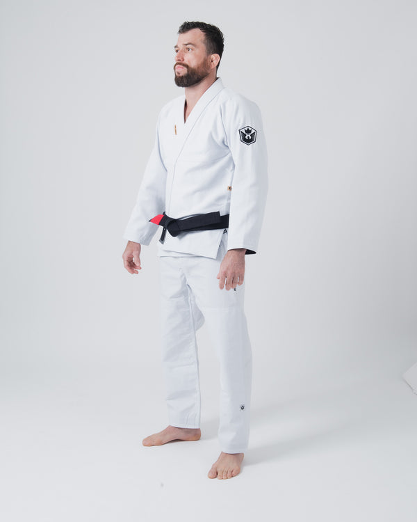 Kingz Balistico 4.0 Brazilian Jiu Jitsu Gi - White (2023 Version)