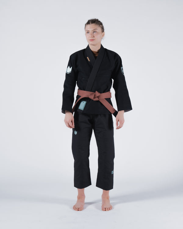 Kingz Balistico 4.0 Women's Jiu Jitsu Gi - Black (2023 Version)