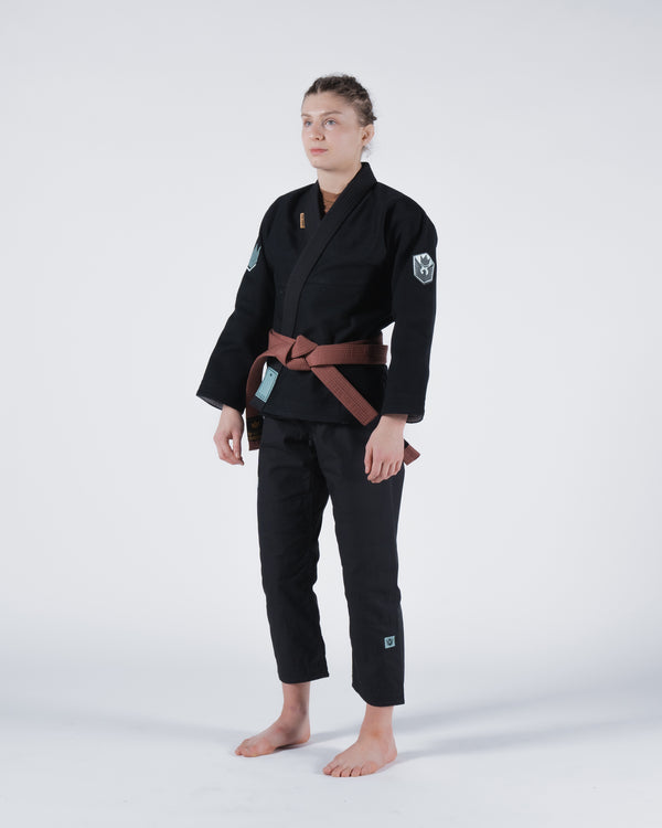 Kingz Balistico 4.0 Women's Jiu Jitsu Gi - Black (2023 Version)
