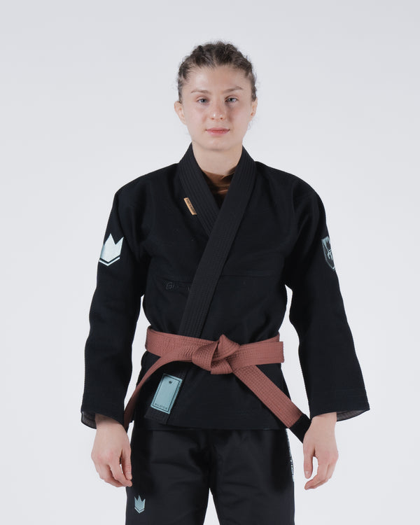 kingz Balistico 4.0 Women's Jiu Jitsu Gi - Black (2023 version)