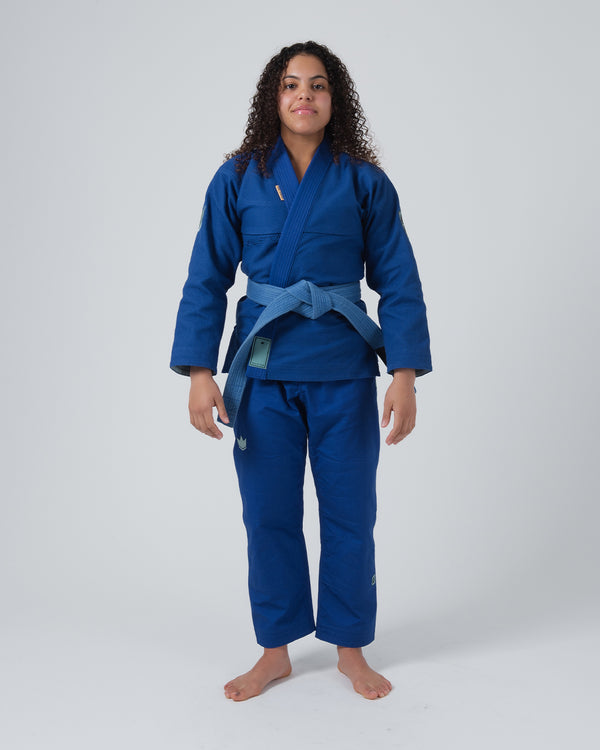 Kingz Balistico 4.0 Women's Jiu Jitsu Gi - Blue (2023 Version)