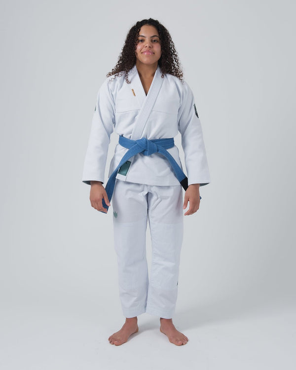 Kingz Balistico 4.0 Women's Jiu Jitsu Gi - White (2023 Version)