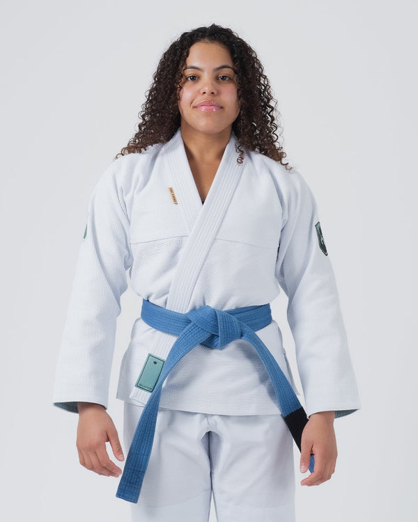 kingz Balistico 4.0 Women's Jiu Jitsu Gi - White (2023 version)