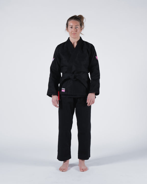 Kingz Empowered Women's Jiu Jitsu Gi - Black (2023 Version)