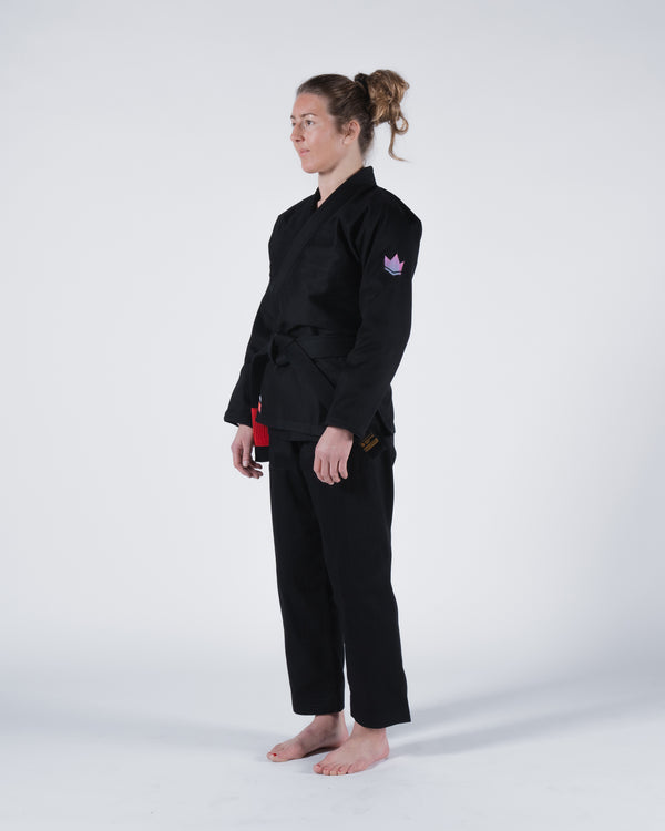 Kingz Empowered Women's Jiu Jitsu Gi - Black (2023 Version)