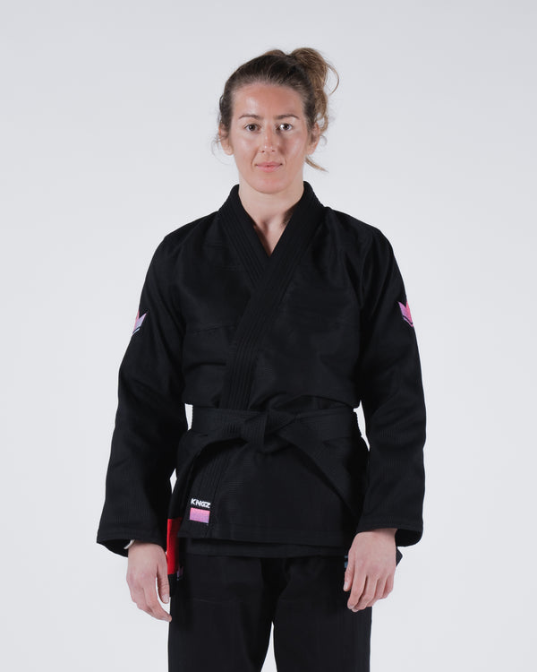 kingz Empowered Women's Jiu Jitsu Gi - Black (2023 version)