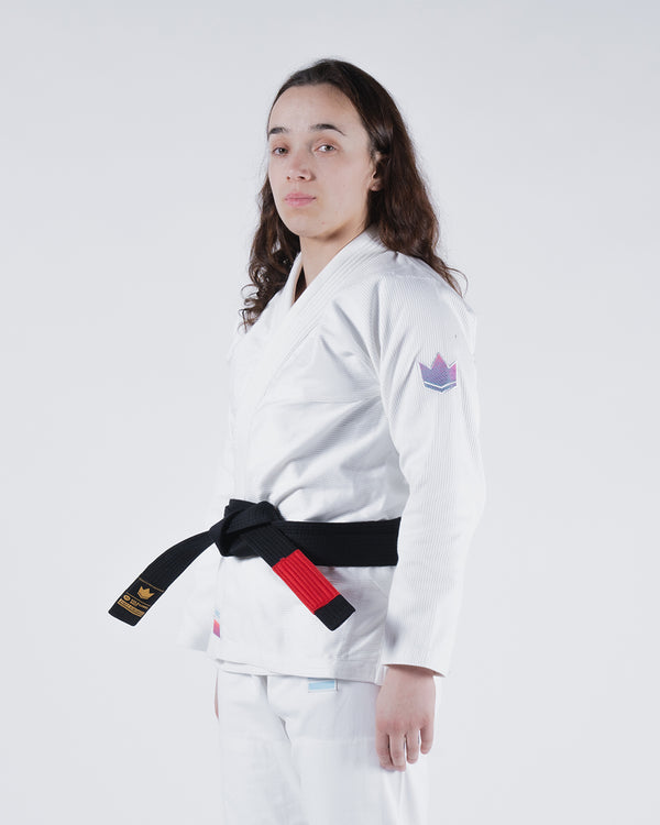 Kingz Empowered Women's Jiu Jitsu Gi - White (2023 Version)