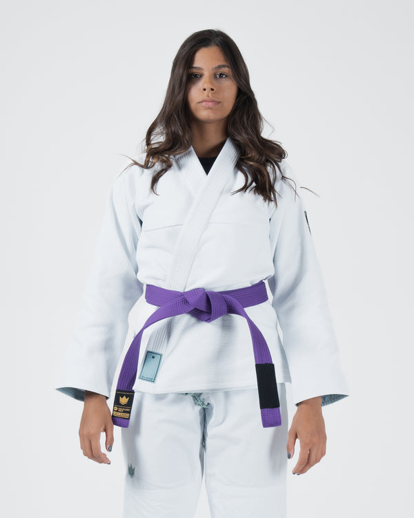 kingz Balistico 4.0 Women's Jiu Jitsu Gi - White