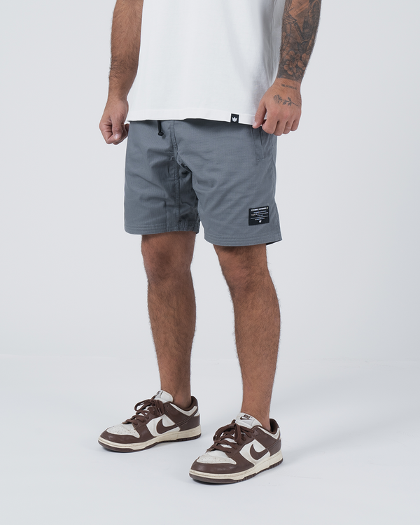Kingz Casual Gi Shorts - Grey
