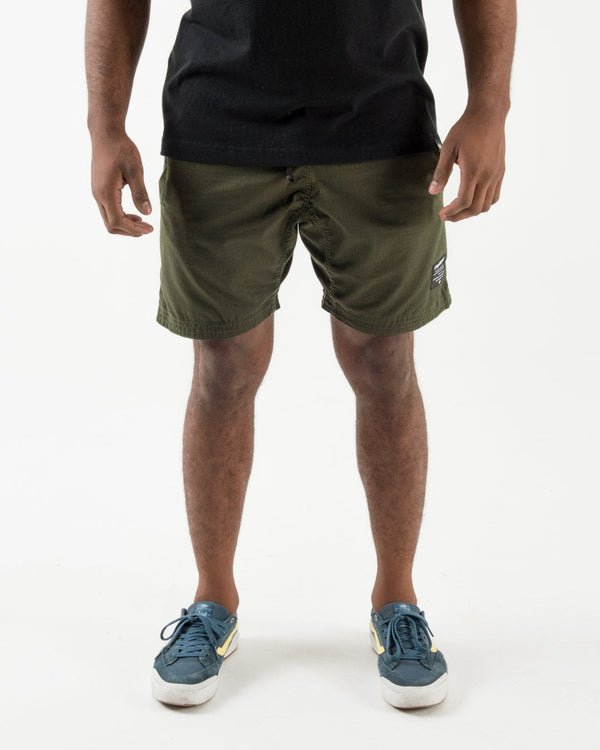 kingz Casual Gi Shorts - Military Green