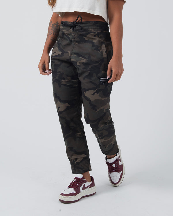 Kingz Casual Rip Stop Gi Pant - Camo