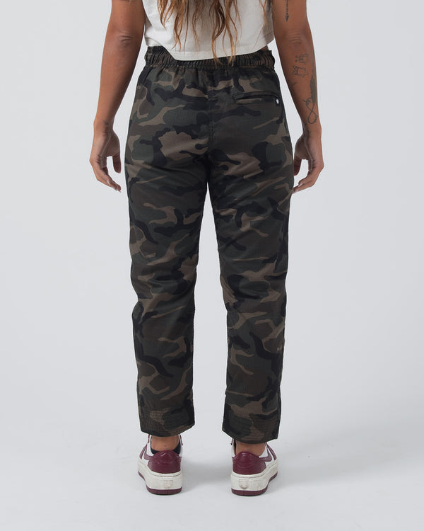 Kingz Casual Rip Stop Gi Pant - Camo