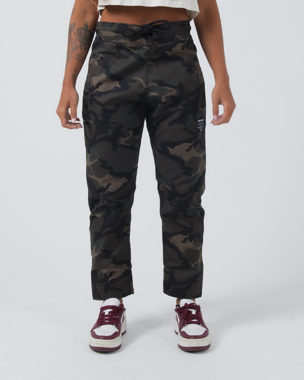 kingz Casual Rip Stop Gi Pant - Camo