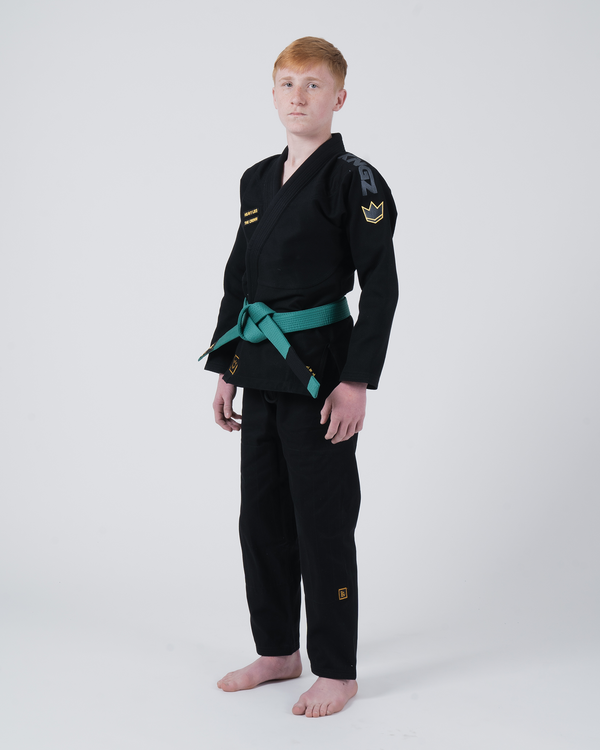 Kingz Comp V6 Youth Jiu Jitsu Gi - Black