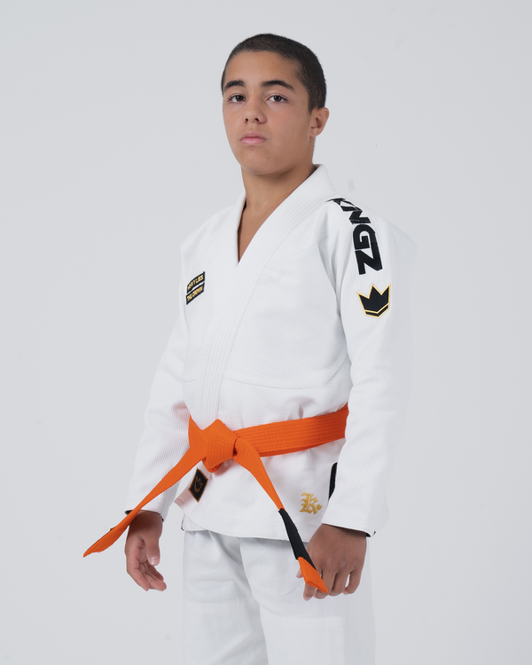 Kingz Comp V6 Youth Jiu Jitsu Gi - White