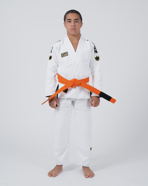 Kingz Comp V6 Youth Jiu Jitsu Gi - White