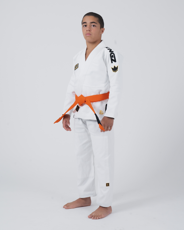 Kingz Comp V6 Youth Jiu Jitsu Gi - White