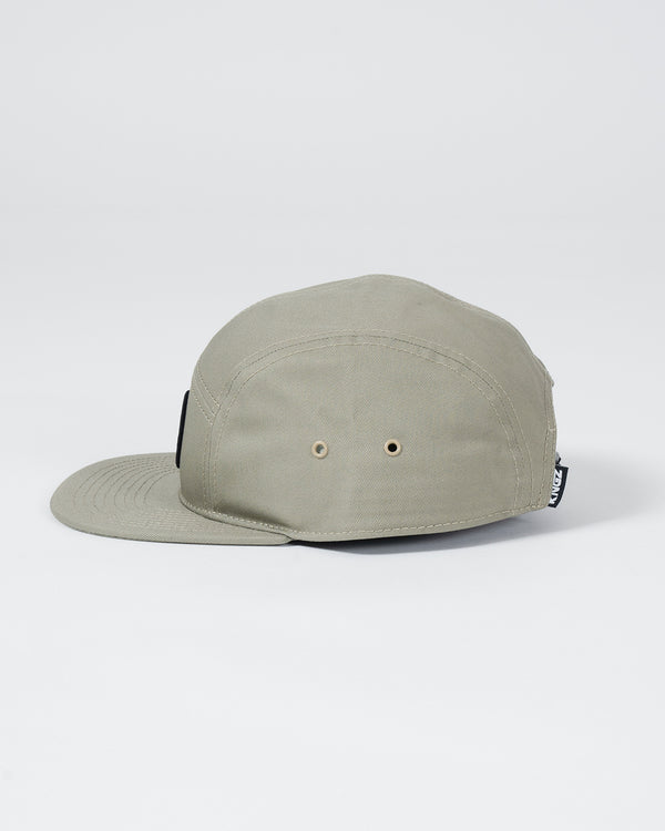 Kingz Crown Patch Strapback Hat - Sage Green