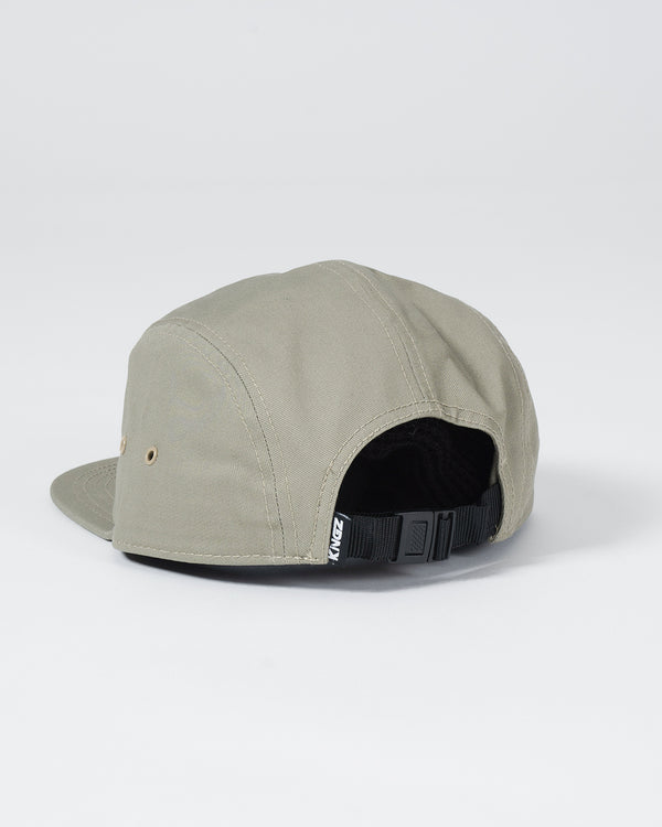 Kingz Crown Patch Strapback Hat - Sage Green