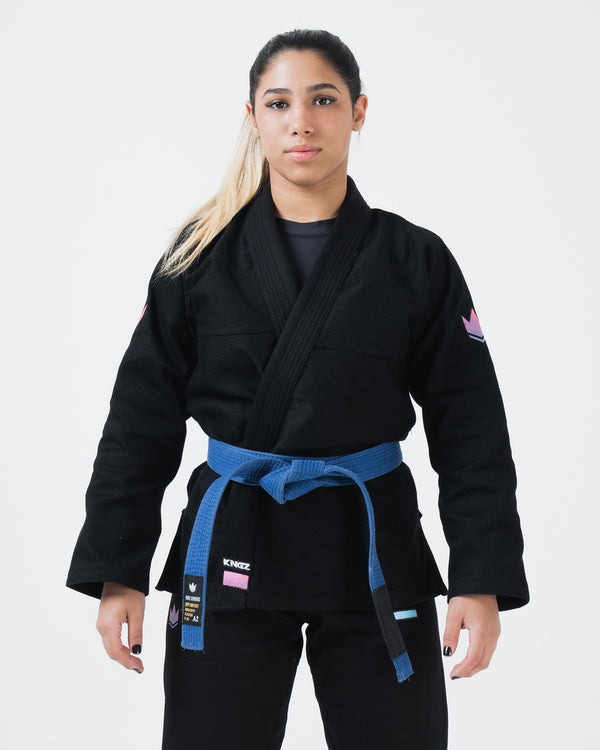 kingz Empowered Women's Jiu Jitsu Gi - Black