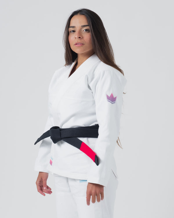 Kingz Empowered Women's Jiu Jitsu Gi - White