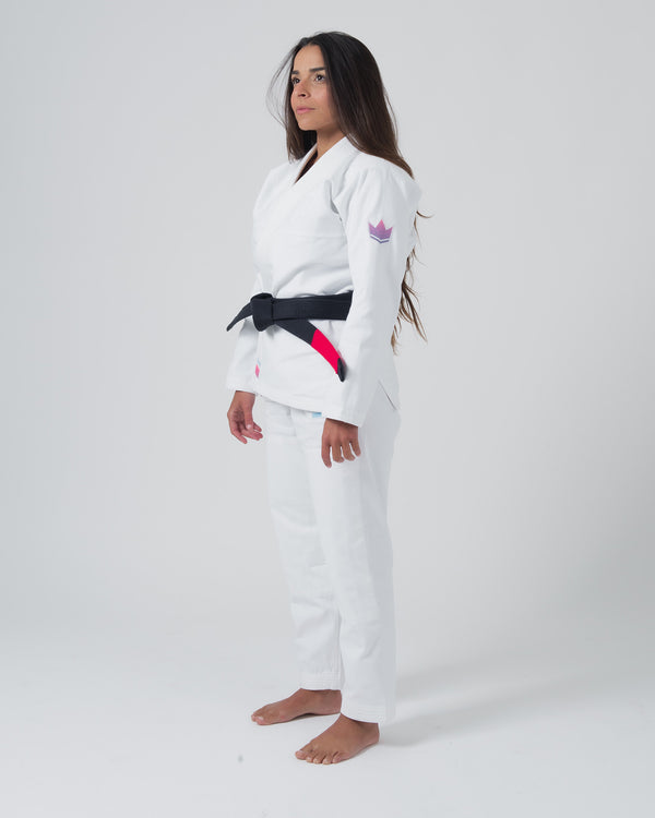 Kingz Empowered Women's Jiu Jitsu Gi - White