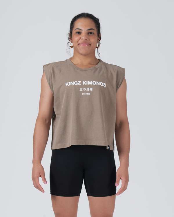 kingz HQ Women's Crop Tank