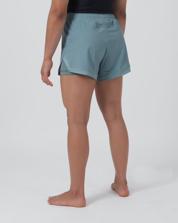 Kingz Hybrid Women's Shorts - Sage