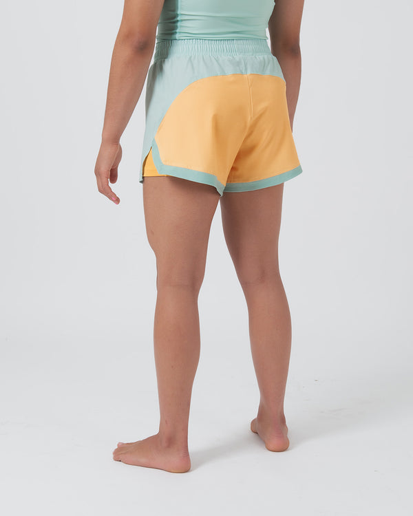 Kingz Hybrid Women's Shorts - Terra Green