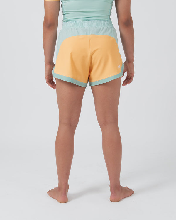 Kingz Hybrid Women's Shorts - Terra Green