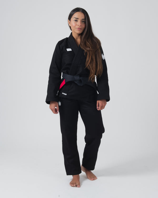 Kingz Kore V2 Women's Jiu Jitsu Gi - Black
