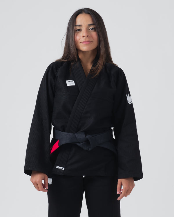 kingz Kore V2 Women's Jiu Jitsu Gi - Black
