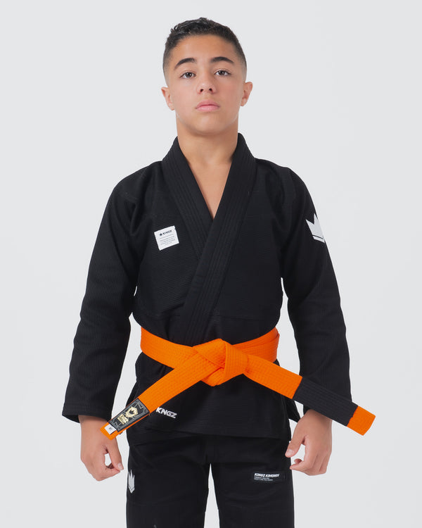 kingz Kore V2 Youth Jiu Jitsu Gi - Black