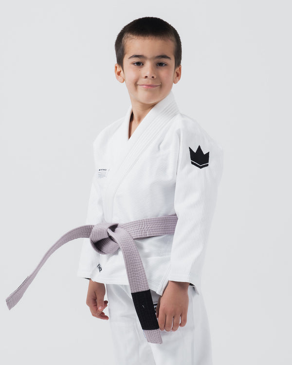 Kingz Kore V2 Youth Jiu Jitsu Gi - White