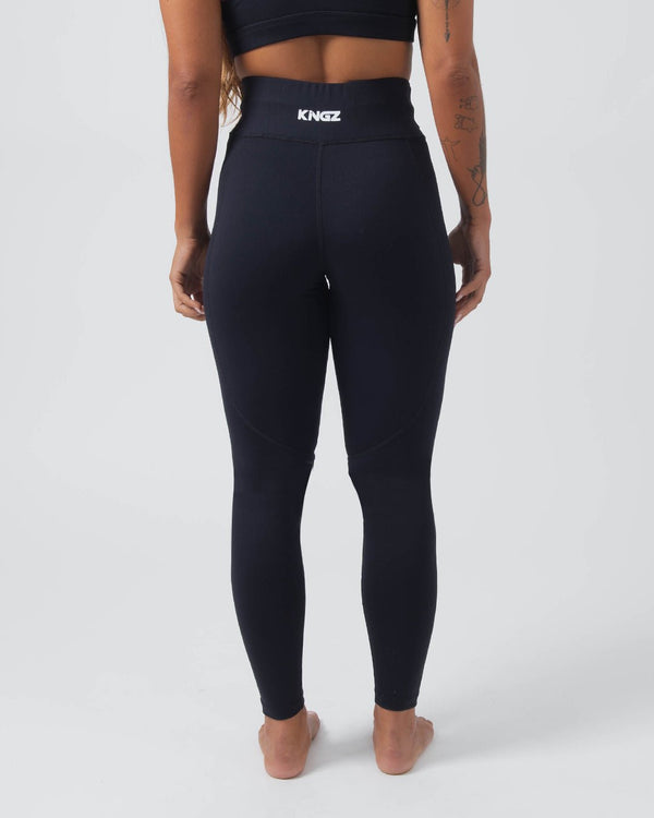 Kingz Kore Women's Grappling Spats - Black