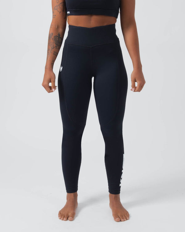 kingz Kore Women's Grappling Spats - Black