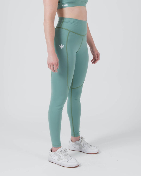 Kingz Kore Women's Grappling Spats - Green