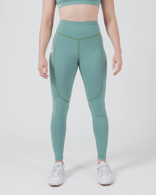 kingz Kore Women's Grappling Spats - Green