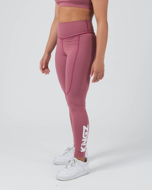 Kingz Kore Women's Grappling Spats - Red