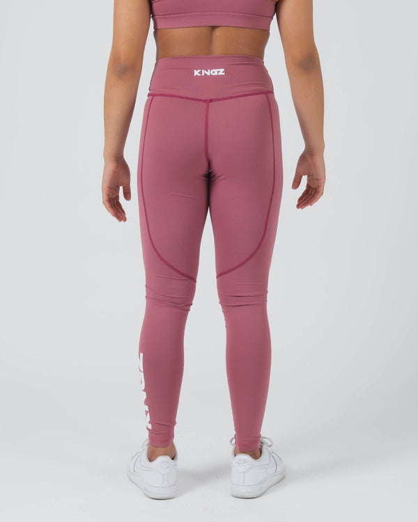Kingz Kore Women's Grappling Spats - Red