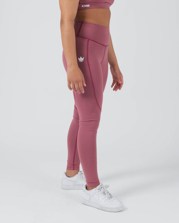 Kingz Kore Women's Grappling Spats - Red