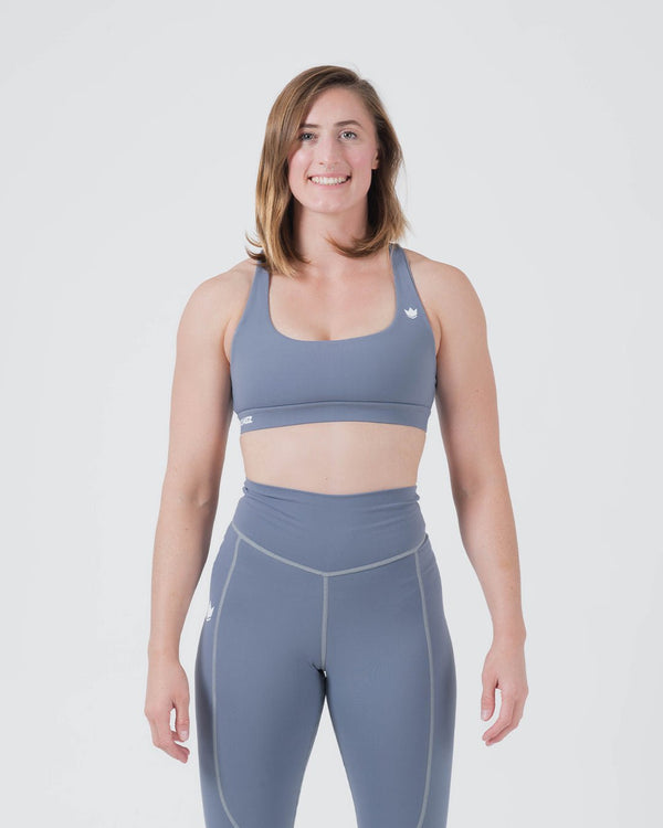 kingz Kore Women's Sports Bra - Smoke Blue