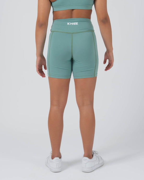 Kingz Kore Women's Training Shorts - Green