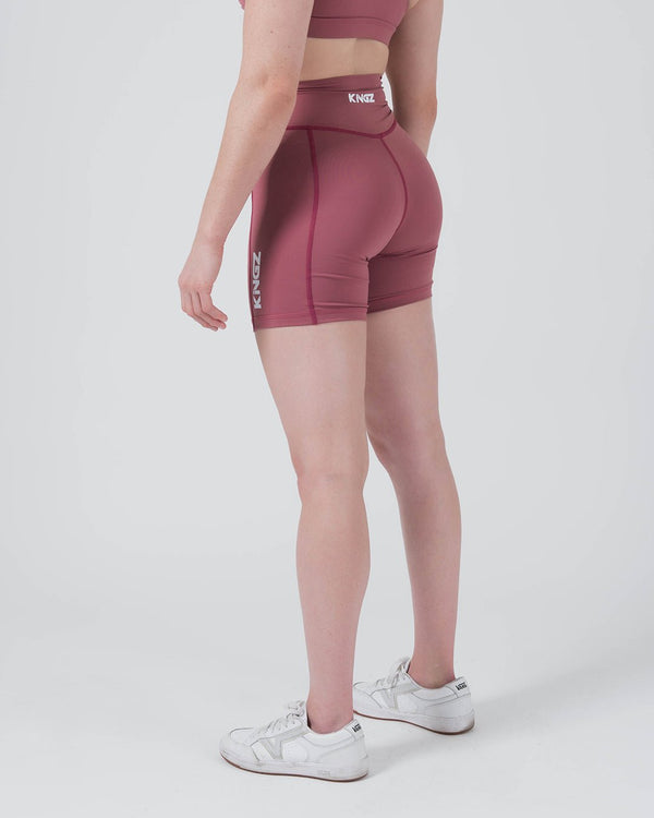 Kingz Kore Women's Training Shorts - Red