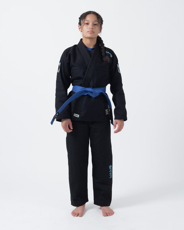 Kingz Nano 3.0 Womens Jiu Jitsu Gi - Black